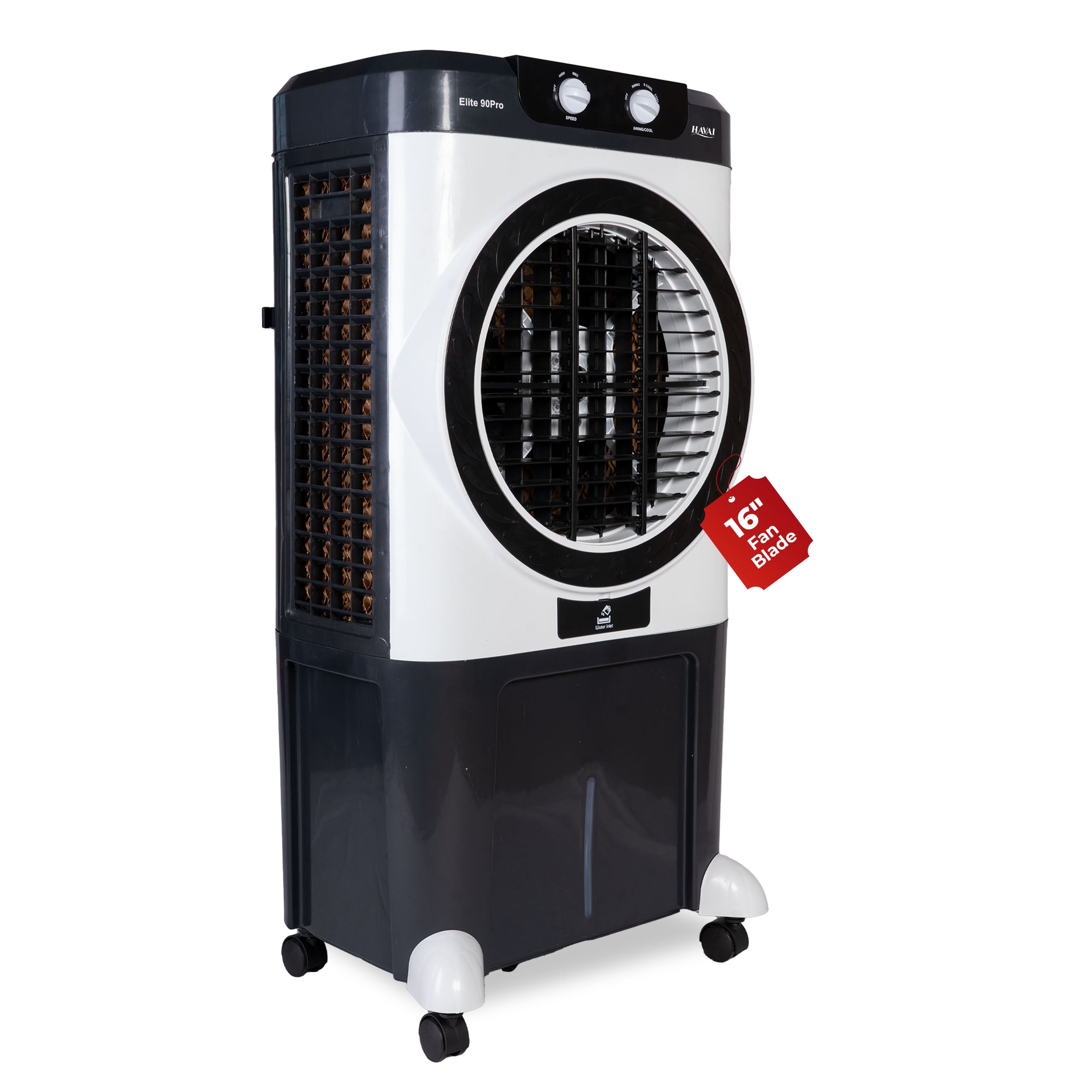 Havai Elite Pro 90 Desert Air Cooler, 90 L, 16-Inch Fan, 20 Ft Air Throw