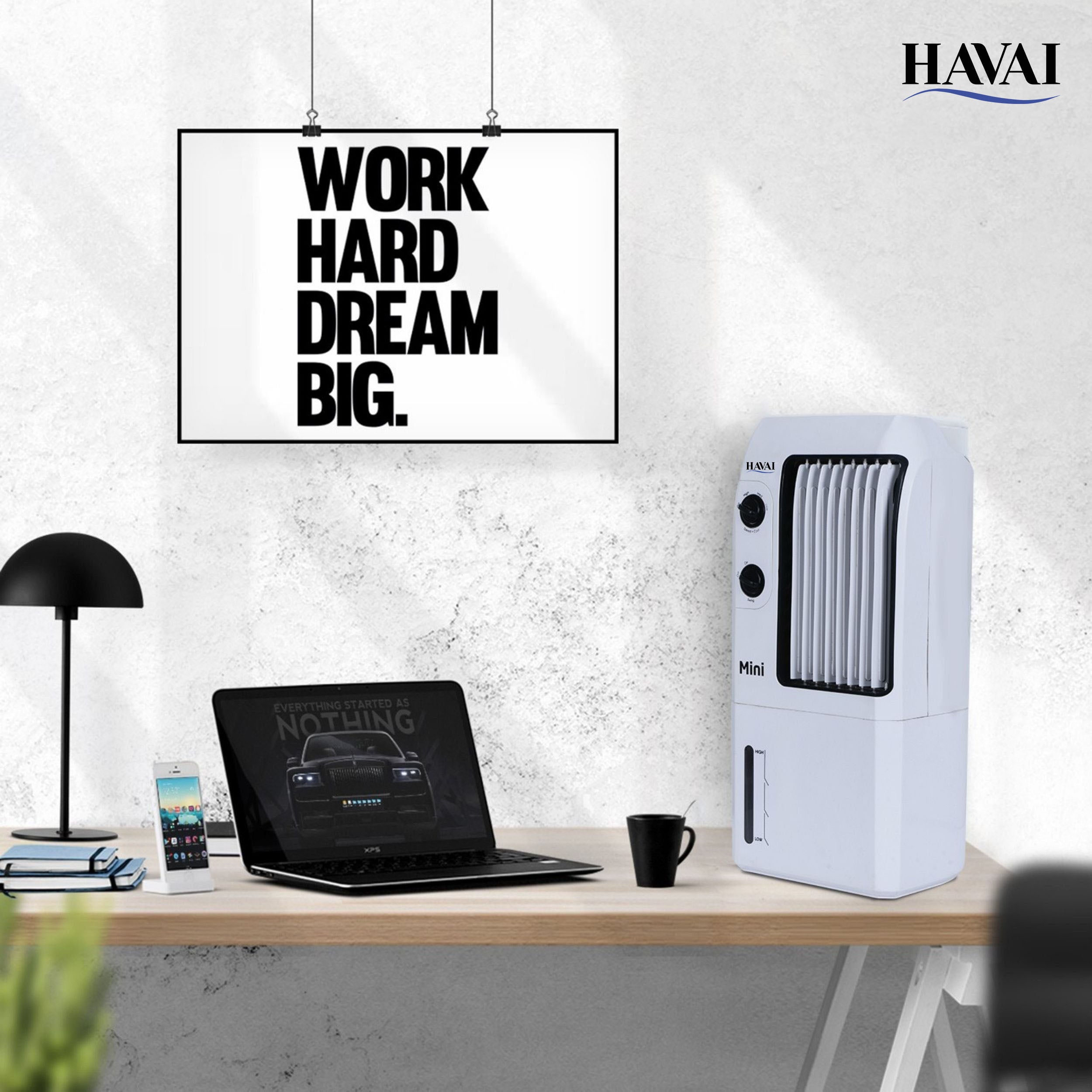 HAVAI Mini Personal Cooling Fan - 9 Litre Tank Capacity