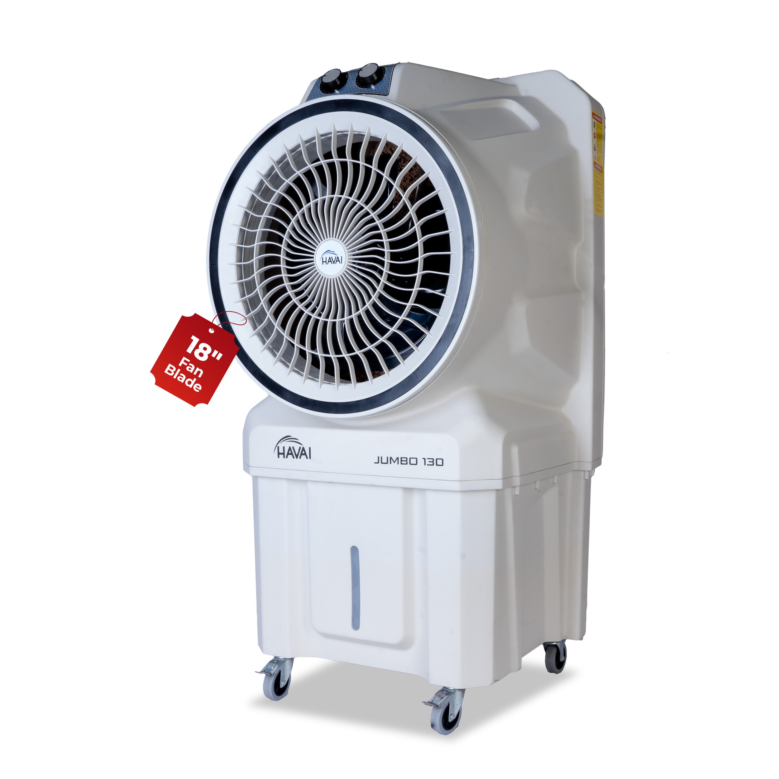 HAVAI Jumbo 130 Inch Desert Cooler 400 Sq Ft Area Coverage 130 L,