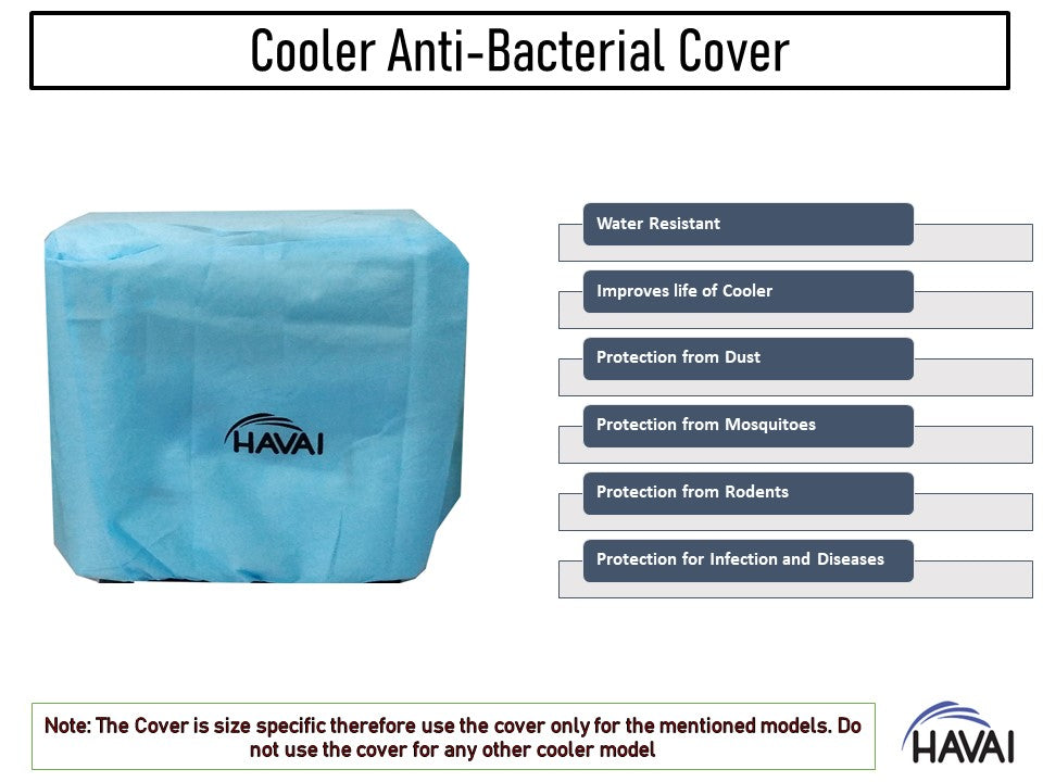 HAVAI Anti Bacterial Cover for Kenstar Ventina 60 Litre Window Cooler Water Resistant.Cover Size(LXBXH) cm: 66 X 60 X 590