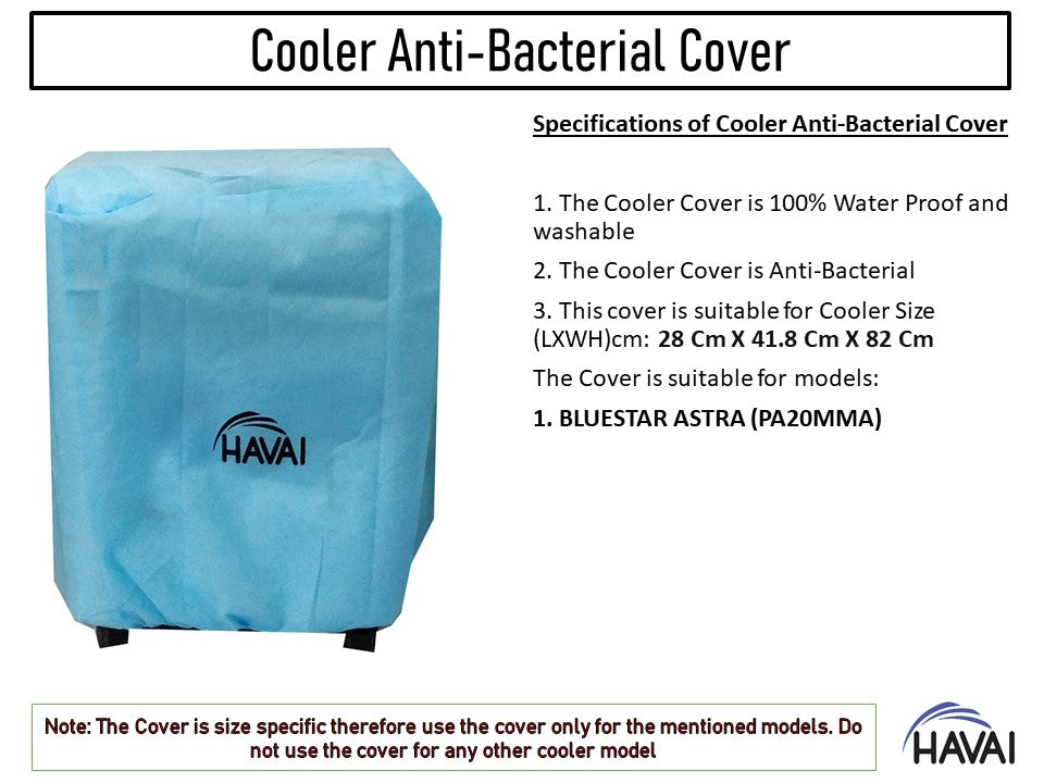 HAVAI Anti Bacterial Cover for Bluestar  ASTRA (PA20MMA) Personal Cooler Water Resistant.Cover Size(LXBXH) cm: 28 x 41.8 x 82