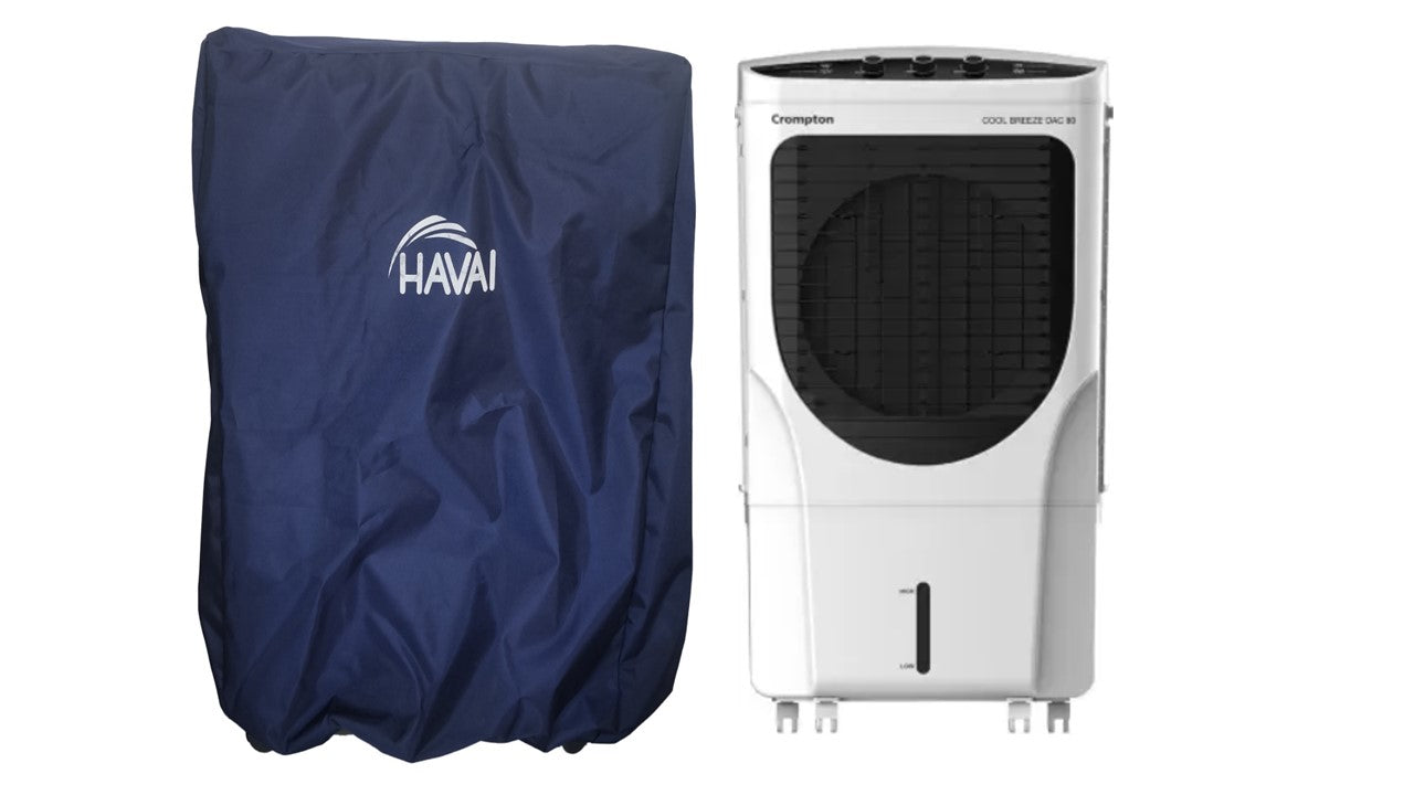 HAVAI Premium Cooler Cover for Crompton Cool Breeze Dac 80 Litre Desert Cooler Water Resistant.Cover Size(LXBXH) cm: 50 x 68.5 x 123.5