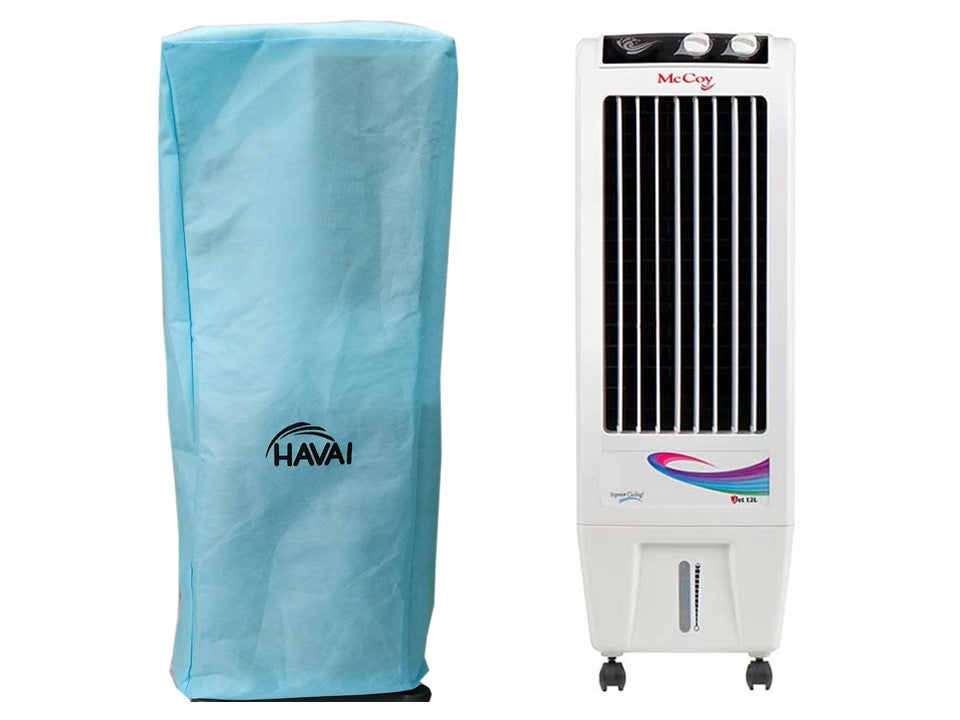 HAVAI Anti Bacterial Cover for McCoy  Jet 12 TC Litre Tower Cooler Water Resistant.Cover Size(LXBXH) cm: 32 x 30 x 80