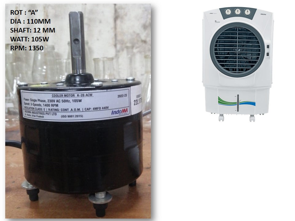 Flipkart Voltas Desert Cooler Price Main/Electric Motor For Voltas