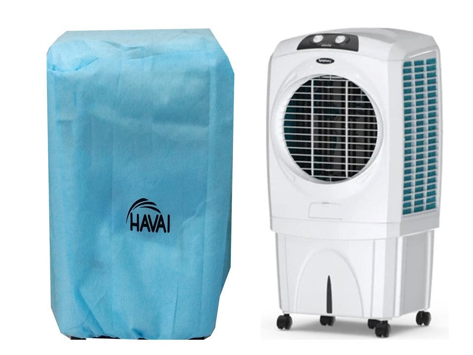 HAVAI Anti Bacterial Cover for Symphony Siesta 95 Litre Desert Cooler Water Resistant.Cover Size(LXBXH) cm: 62 X 51 X 112