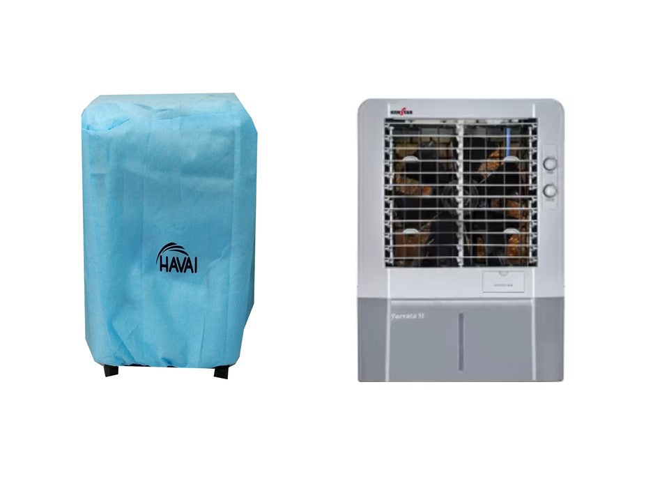 HAVAI Anti Bacterial Cover for Kenstar FARRATA 51 Litre Desert Cooler Water Resistant.Cover Size(LXBXH) cm:45 x 54 x 75