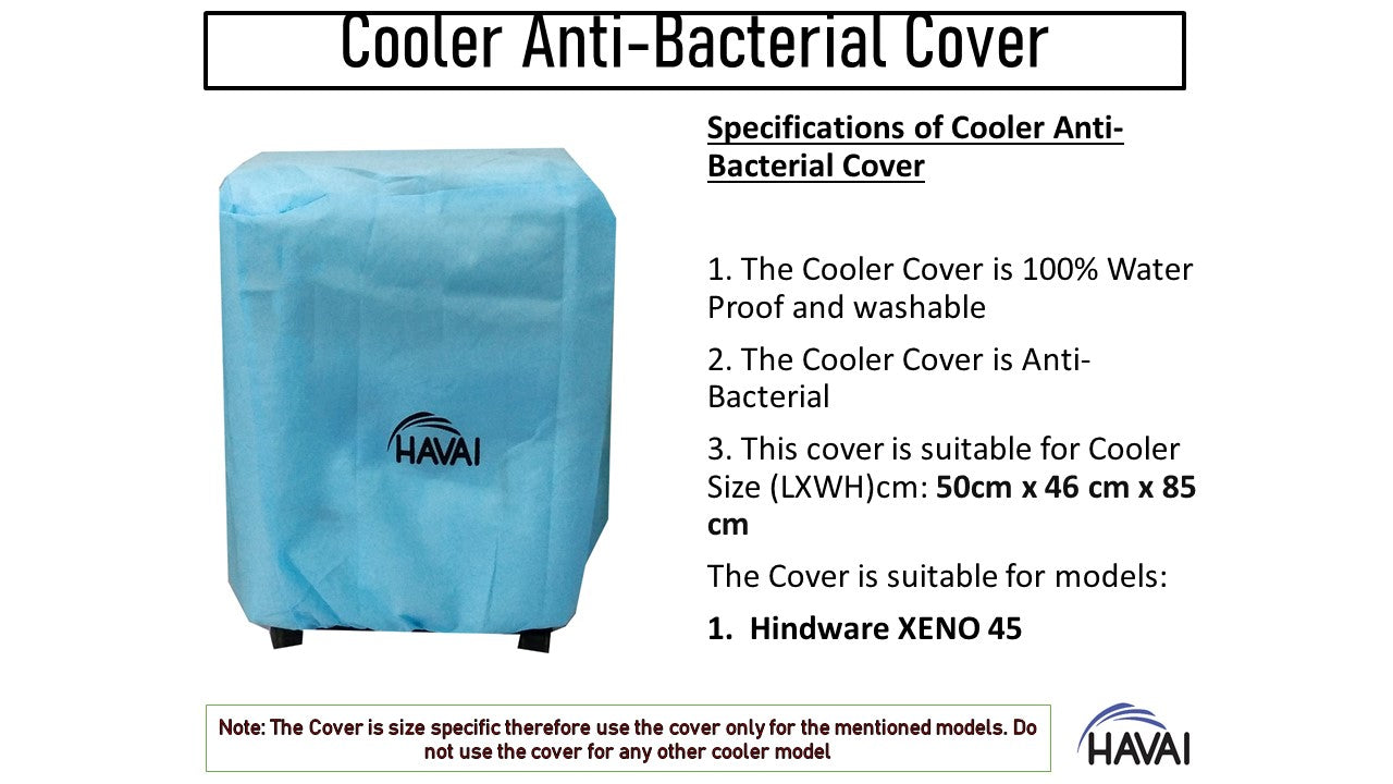 HAVAI Anti Bacterial Cover for Hindware XENO 45 Litre Personal Cooler Water Resistant.Cover Size(LXBXH) cm: 50x46x85