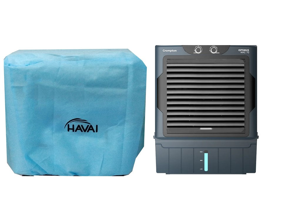 HAVAI Anti Bacterial Cover for Crompton Optimus WAC 70 Window Cooler Water Resistant.Cover Size(LXBXH) cm: 70.5 x 47 x 123.5