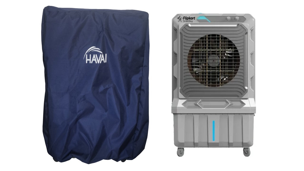 HAVAI Premium Cooler Cover for SMARTBUY Thunder 150Litre Desert Cooler Water Resistant.Cover Size(LXBXH) cm: 86 x 66 x 145