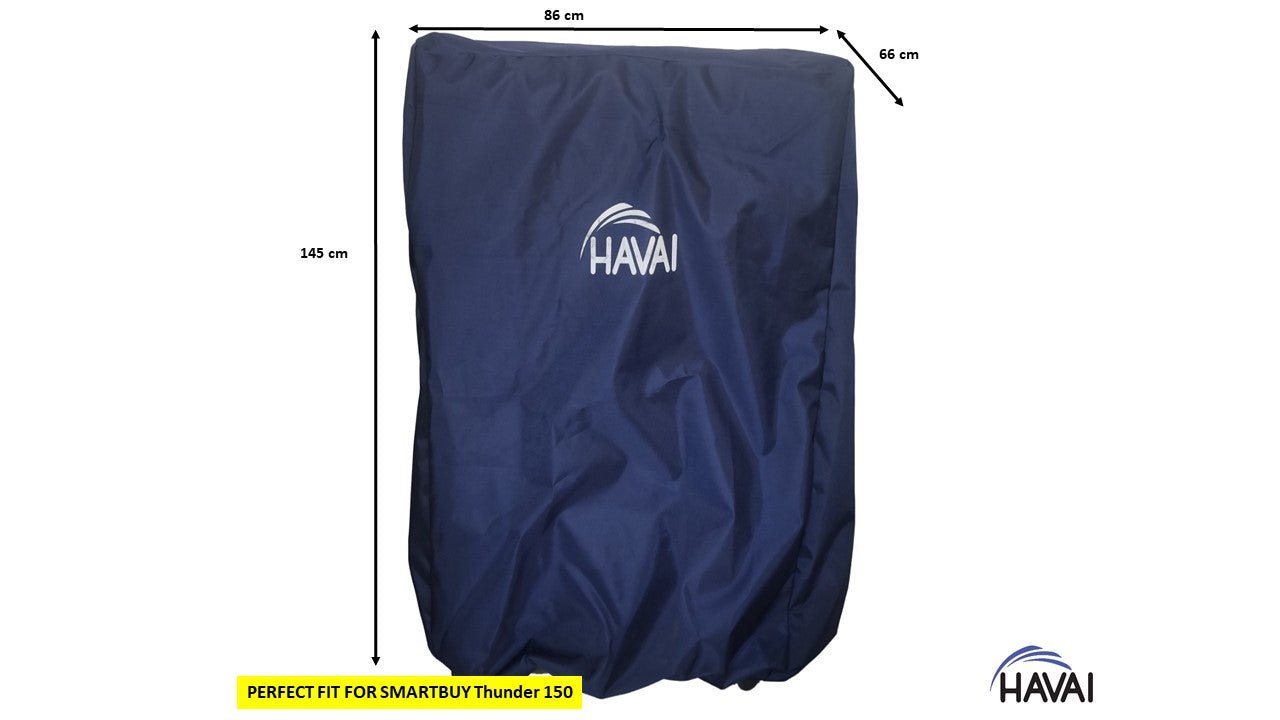 HAVAI Premium Cooler Cover for SMARTBUY Thunder 150Litre Desert Cooler Water Resistant.Cover Size(LXBXH) cm: 86 x 66 x 145
