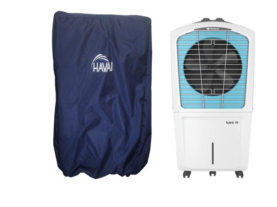 HAVAI Premium Cooler Cover for Havells Kace 95 Litre Desert Cooler Water Resistant.Cover Size(LXBXH) cm: 64 X 45 X 129