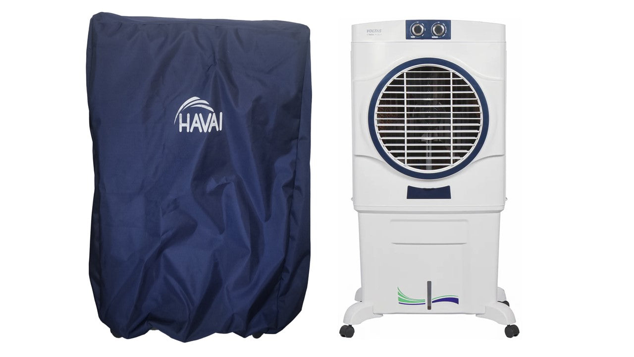 HAVAI Premium Cover for Voltas MAGIC AIR 85 Litre Desert Cooler 100% Waterproof Cover Size(LXBXH) cm: 51 x 74.5  x 126.5