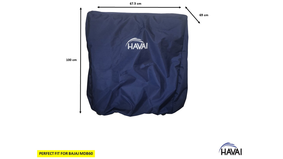 HAVAI Premium Cover for BAJAJ MDB60 Litre Window Cooler 100% Waterproof Cover Size(LXBXH) cm: 67.5 x 69 x 100