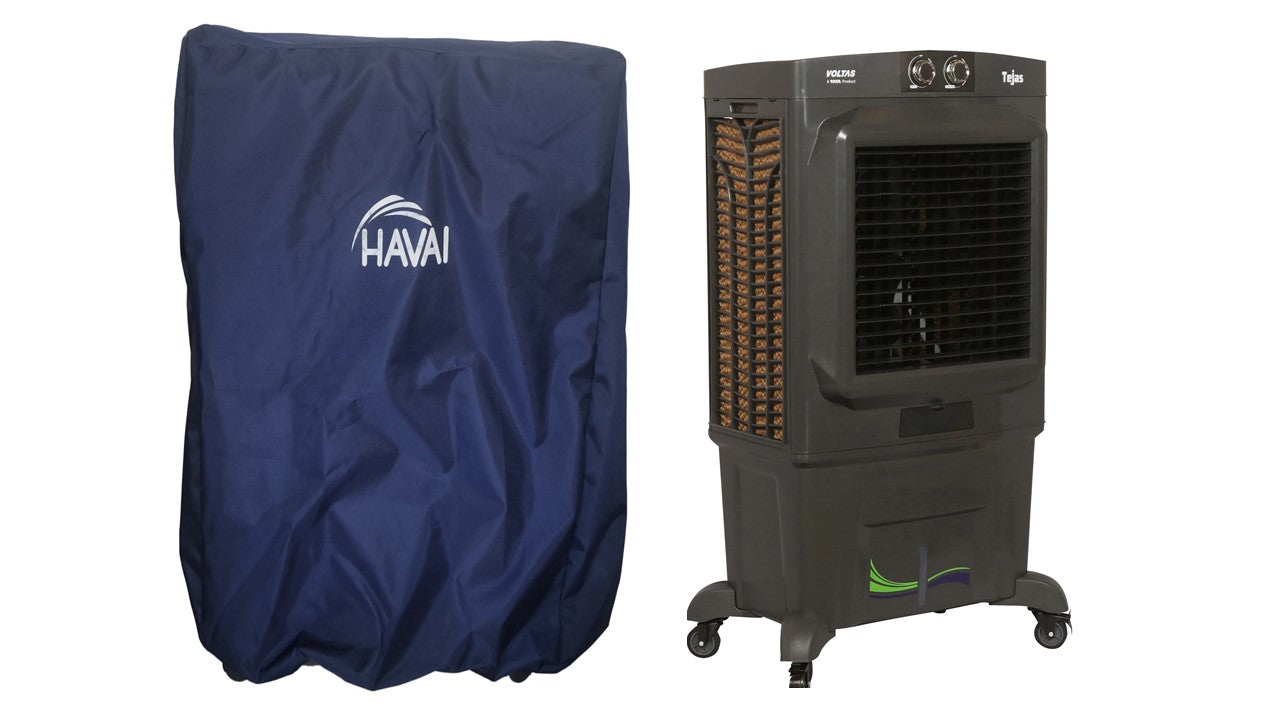 HAVAI Premium Cover for Voltas TEJAS 85 Litre Desert Cooler 100% Waterproof Cover Size(LXBXH) cm:  51 x 77.6  x 126.5