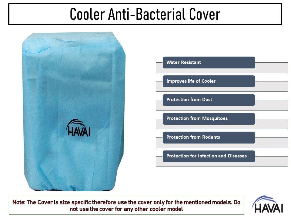 HAVAI Anti Bacterial Cover for Kenstar Tallde 70 Litre Desert Cooler Water Resistant.Cover Size(LXBXH) cm: 63 X 46 X 129