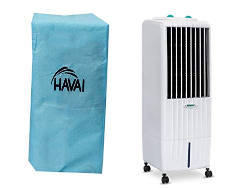 HAVAI Anti Bacterial Cover for Symphony Diet 12T Tower Cooler Water Resistant.Cover Size(LXBXH) cm:30 X 33 X 84.5