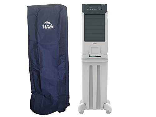 HAVAI Premium Cover for Voltas Slim 55 Litre Tower Cooler 100% Waterproof Cover Size(LXBXH) cm:42 X 32 X 128