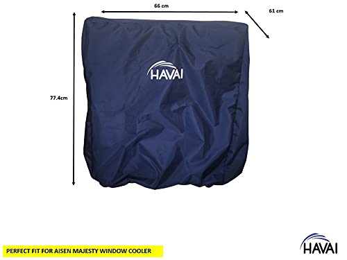 HAVAI Premium Cover for Aisen Majesty 50 Litre Window Cooler 100% Waterproof Cover Size(LXBXH) cm: 61 X 66 X 77.3