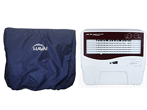 HAVAI Premium Cover for Kenstar Double Cool Wave 50 Litre Window Cooler 100% Waterproof Cover Size(LXBXH) cm:65 X 54 X 55