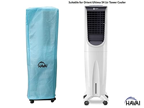 HAVAI Anti Bacterial Cover for Orient Ultimo 54 Tower Cooler Water Resistant.Cover Size(LXBXH) cm: 39 X 34.6 X 138