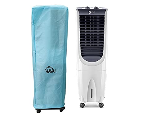 HAVAI Anti Bacterial Cover for Orient Ultimo 26 Litre Tower Cooler Water Resistant.Cover Size(LXBXH) cm: 39 X 34.6 X 105