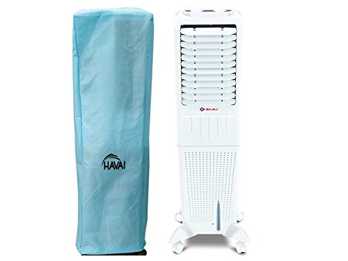 HAVAI Anti Bacterial Cover for Bajaj TMH35 35 Litre Tower Cooler Water Resistant. Cover Size(LXBXH) cm: 32 X 34 X 111