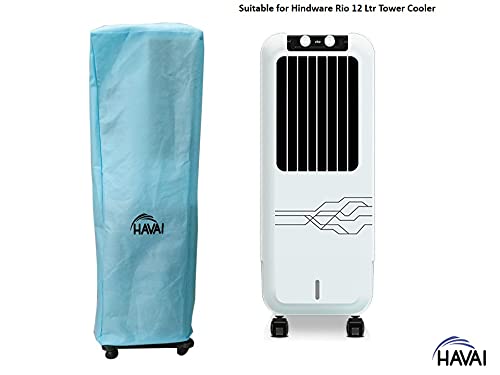 HAVAI Anti Bacterial Cover for Hindware Rio 12 Litre Tower Cooler Water Resistant.Cover Size(LXBXH) cm: 36 X 37.5 X 89