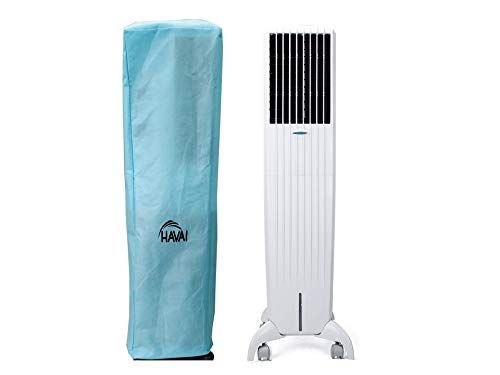 HAVAI Anti Bacterial Cover for Symphony Diet 50i Tower Cooler Water Resistant.Cover Size(LXBXH) cm:43 X 36 X 134.5