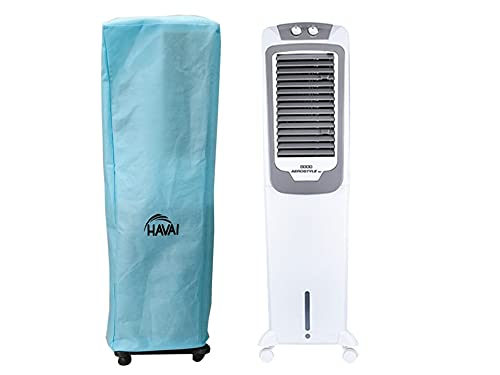 HAVAI Anti Bacterial Cover for Usha Aerostyle 50 Litre Tower Cooler Water Resistant.Cover Size(LXBXH) cm:34.5 X 36 X 131