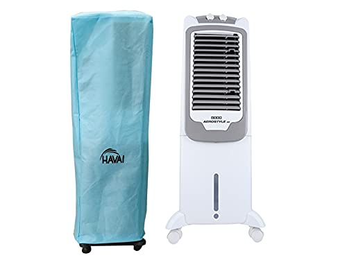 HAVAI Anti Bacterial Cover for Usha Aerostyle 35 Tower Cooler Water Resistant.Cover Size(LXBXH) cm:34.5 X 36 X 108.5