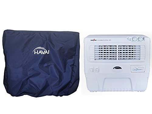 HAVAI Premium Cover for Kenstar Double Cool DX 50 Litre Window Cooler 100% Waterproof Cover Size(LXBXH) cm:65 X 54 X 55