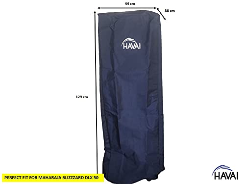 HAVAI Premium Cover for Maharaja Blizzard 50 Litre Tower Cooler 100% Waterproof Cover Size(LXBXH) cm:44 X 38 X 129