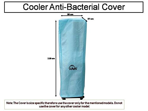 HAVAI Anti Bacterial Cover for Singer Liberty Senior 34 Litre Tower Cooler Water Resistant. Cover Size(LXBXH) cm: 38 X 37 X 118