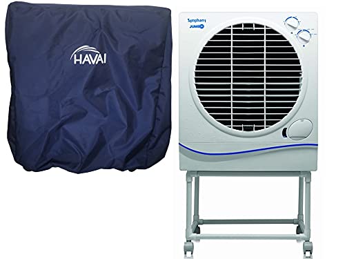 HAVAI Premium Cover for Symphony Jumbo 51 Litre Window Cooler 100% Waterproof Cover Size(LXBXH) cm: 65.5 X 63.4 X 77.3