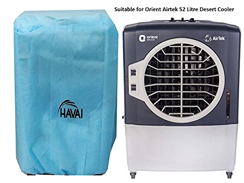 HAVAI Anti Bacterial Cover for Orient Airtek 52 Litre Desert Cooler Water Resistant.Cover Size(LXBXH) cm: 71.5 X 46 X 102