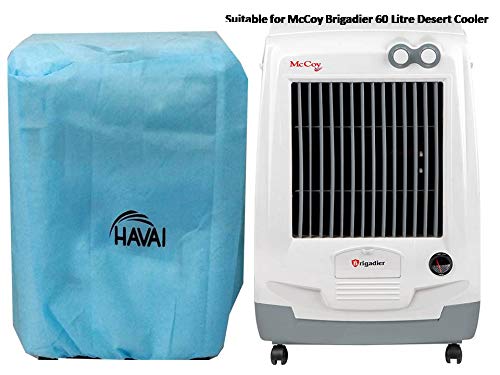 HAVAI Anti Bacterial Cover for McCoy Brigadier 60 Litre Desert Cooler Water Resistant.Cover Size(LXBXH) cm: 67 X 60 X 102