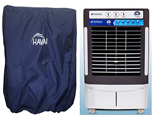 HAVAI Premium Cover for Sansui Fuji 60 Litre Desert Cooler 100% Waterproof Cover Size(LXBXH) cm: 71 X 53 X 109