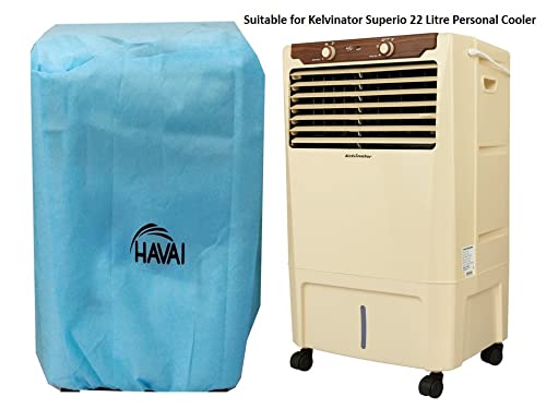 HAVAI Anti Bacterial Cover for Kelvinator Superio 22 Litre Personal Cooler Water Resistant.Cover Size(LXBXH) cm:47 X 35 X 75.5
