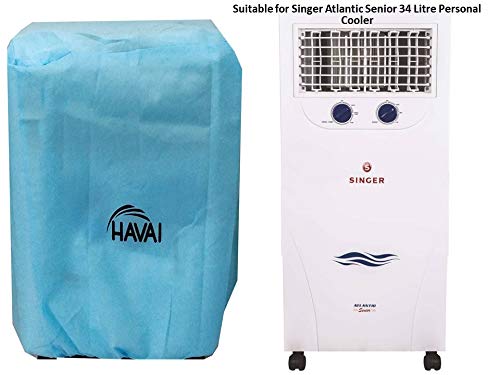 HAVAI Anti Bacterial Cover for Singer Atlantic Senior 34 Litre Personal Cooler Water Resistant.Cover Size(LXBXH) cm: 44.8 X 31.5 X 95.8