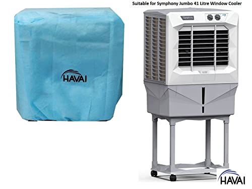 HAVAI Anti Bacterial Cover for Symphony Jumbo 45DB 41 Litre Window Cooler Water Resistant.Cover Size(LXBXH) cm: 55 X 45 X 72