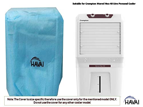 HAVAI Anti Bacterial Cover for Crompton Marvel Neo 40 Litre Personal Cooler Water Resistant.Cover Size(LXBXH) cm:38 X 49 X 92