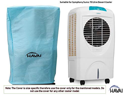 HAVAI Anti Bacterial Cover for Symphony Sumo 70 Litre Desert Cooler Water Resistant.Cover Size(LXBXH) cm: 61.8 X 50.5 X 111.5