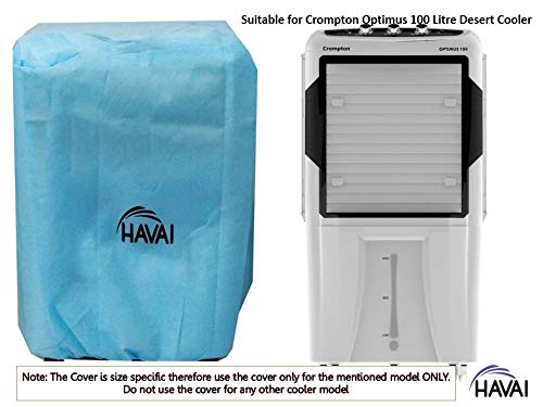 HAVAI Anti Bacterial Cover for Crompton Optimus 100 Litre Desert Cooler Water Resistant.Cover Size(LXBXH) cm: 71.5 X 48 X 123.5