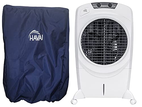 HAVAI Premium Cover for Maharaja Whiteline Coolz+ 55 Litre Desert Cooler 100% Waterproof Cover Size(LXBXH) cm: 66 X 50 X 111