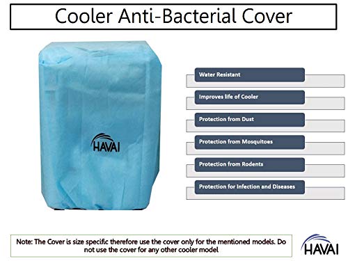 HAVAI Anti Bacterial Cover for Usha Buddy 45 Litre Window Cooler Water Resistant.Cover Size(LXBXH) cm:56 X 55 X 79