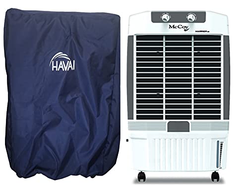 HAVAI Premium Cover for McCoy Harrier 50 Litre Desert Cooler 100% Waterproof Cover Size(LXBXH) cm: 64 X 51 X 100