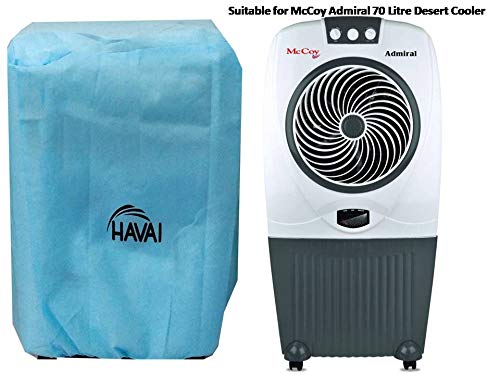 HAVAI Anti Bacterial Cover for McCoy Admiral 70 Litre Desert Cooler Water Resistant.Cover Size(LXBXH) cm: 65 X 38 X 124.5