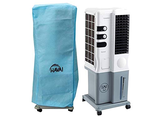 HAVAI Anti Bacterial Cover for Crompton Mystique 20 Litre Tower Cooler Water Resistant.Cover Size(LXBXH) cm: 38 X 37 X 95.5