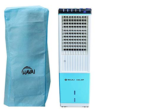 HAVAI Anti Bacterial Cover for Bajaj Cool iNXT 22 Litre Tower Cooler Water Resistant.Cover Size(LXBXH) cm:33.5 X 29.5 X 92.5