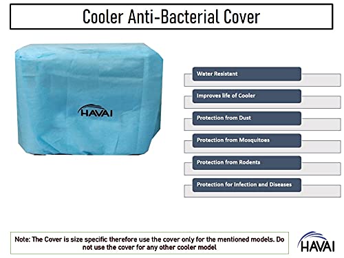 HAVAI Anti Bacterial Cover for Voltas Wind 45 Litre Window Cooler Water Resistant.Cover Size(LXBXH) cm: 56 X 50.5 X 46.5